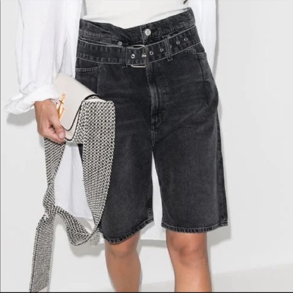 AGOLDE Reworked 90's Paperbag Shorts - Picture 5 of 5